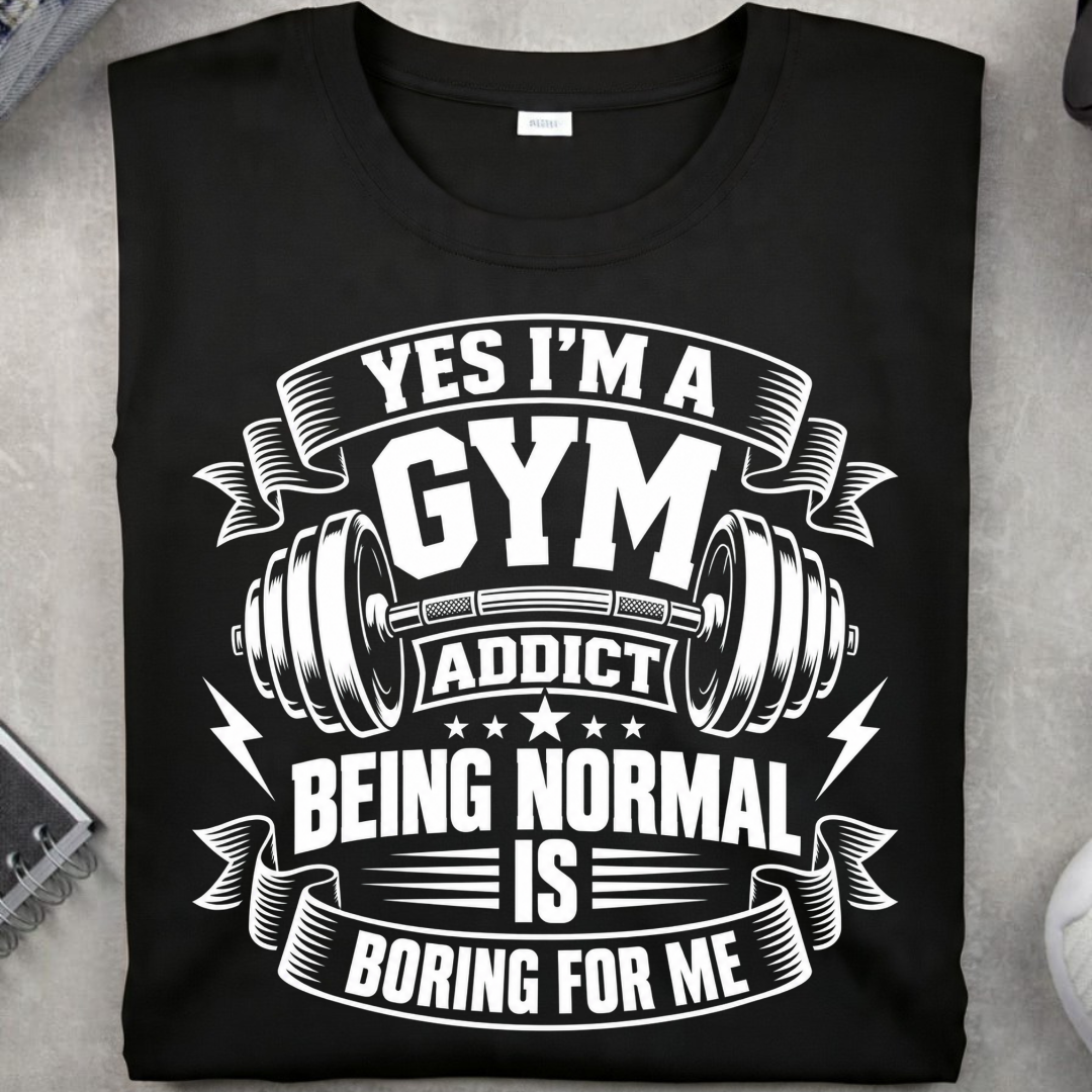 Yes I"M A Gym Addict Being Normal  Is Boring For Me